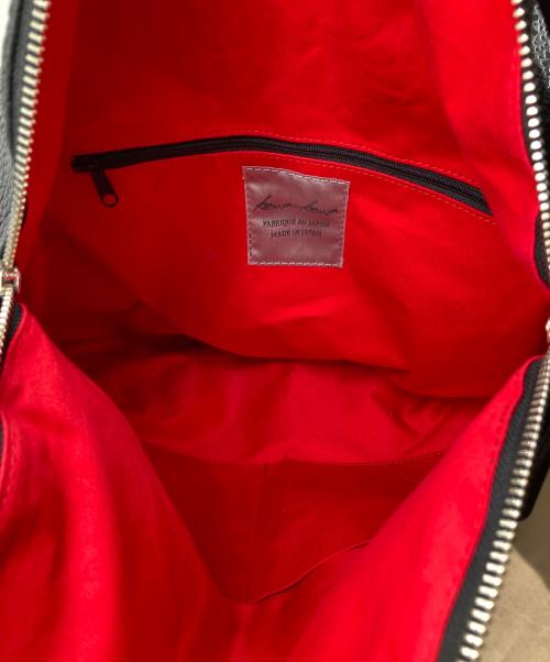 kawa-kawa（カワカワ）kawa-kawa (カワカワ) サークルハンドバッグ ブラックの古着・服飾アイテム