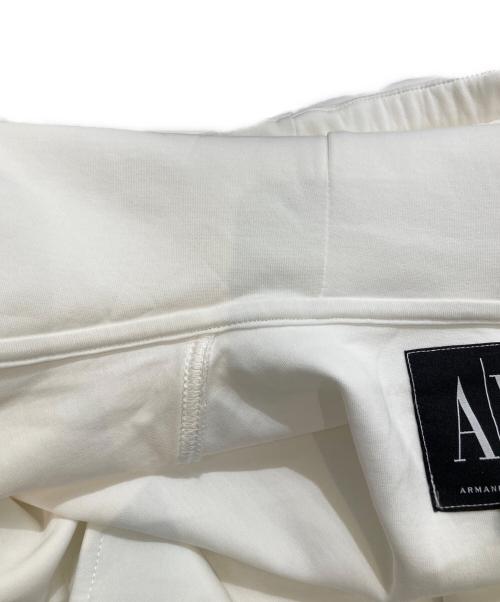 ARMANI EXCHANGE（アルマーニ エクスチェンジ）ARMANI EXCHANGE (アルマーニ エクスチェンジ) ICON ジップアップフーデッドスウェットシャツ XM000371 AF10818 ホワイト サイズ:XSの古着・服飾アイテム