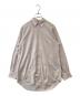 MAATEE&SONS（マーティーアンドサンズ）の古着「Elizabeth Regular Collar Shirts　MT3103-0601B シャツ」｜ライトピンク