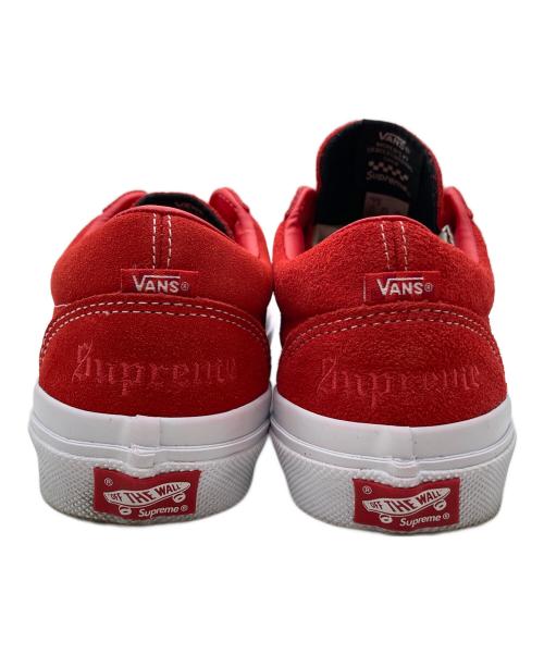VANS（ヴァンズ）VANS (バンズ) SUPREME (シュプリーム) ローカットスニーカー　VN000MQ8CJH レッド サイズ:25.5の古着・服飾アイテム