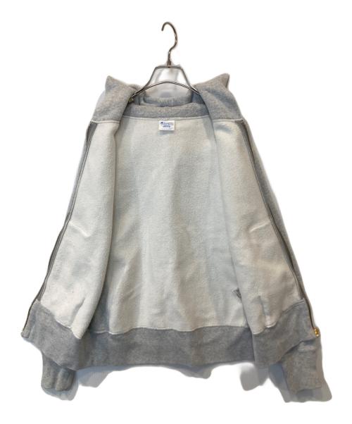 Champion（チャンピオン）Champion (チャンピオン) ジップパーカー　スウェット C3-W103 グレー サイズ:Mの古着・服飾アイテム