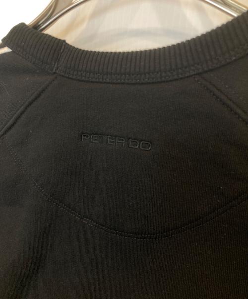 PETER DO（ピーター・ドゥ）PETER DO (ピーター・ドゥ) TATTOOスウェット PD-CORE-U-487 スウェット ラグランスリーブスウェット ブラック サイズ:Lの古着・服飾アイテム