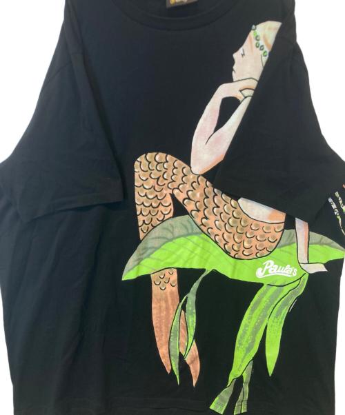 LOEWE（ロエベ）LOEWE (ロエベ) マーメイドプリントカットソー　Tシャツ ブラック サイズ:Mの古着・服飾アイテム