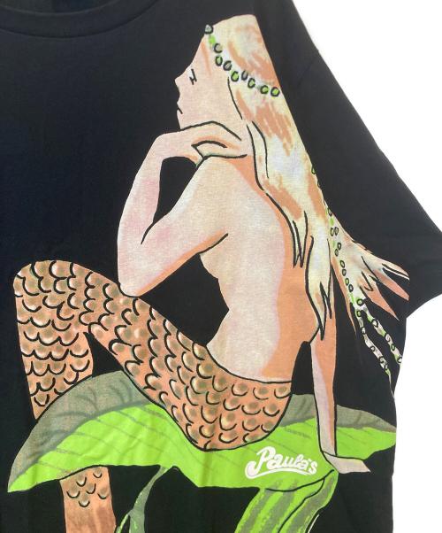 LOEWE（ロエベ）LOEWE (ロエベ) マーメイドプリントカットソー　Tシャツ ブラック サイズ:Mの古着・服飾アイテム
