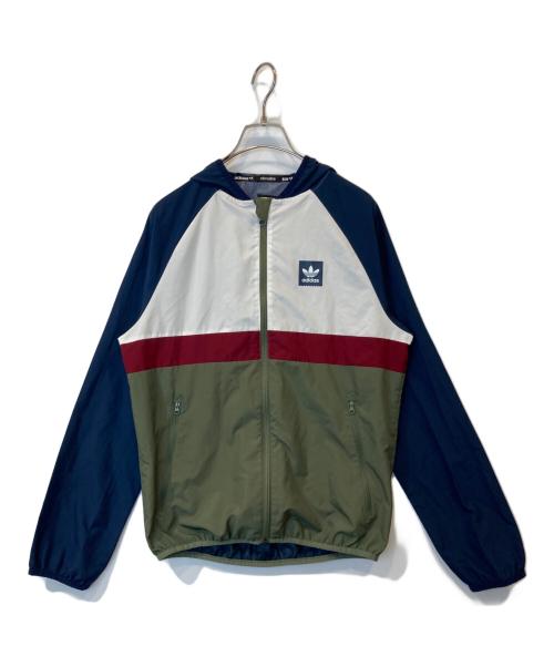 adidas（アディダス）adidas (アディダス) PACKABLE WD JKT/パッカブル ウィンドブレーカー　DH3873 ネイビー サイズ:Sの古着・服飾アイテム