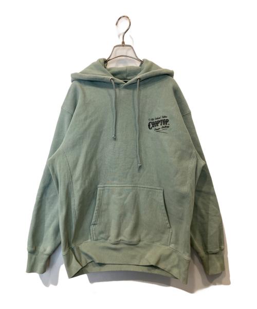 choptop（チョップトップ）CHOPTOP (チョップトップ) パーカー グリーン サイズ:XLの古着・服飾アイテム