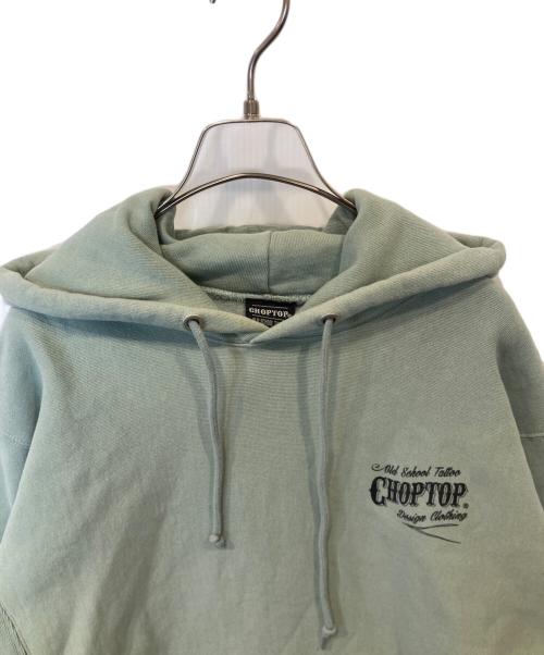 choptop（チョップトップ）CHOPTOP (チョップトップ) パーカー グリーン サイズ:XLの古着・服飾アイテム