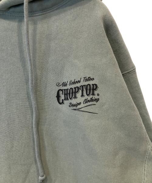 choptop（チョップトップ）CHOPTOP (チョップトップ) パーカー グリーン サイズ:XLの古着・服飾アイテム