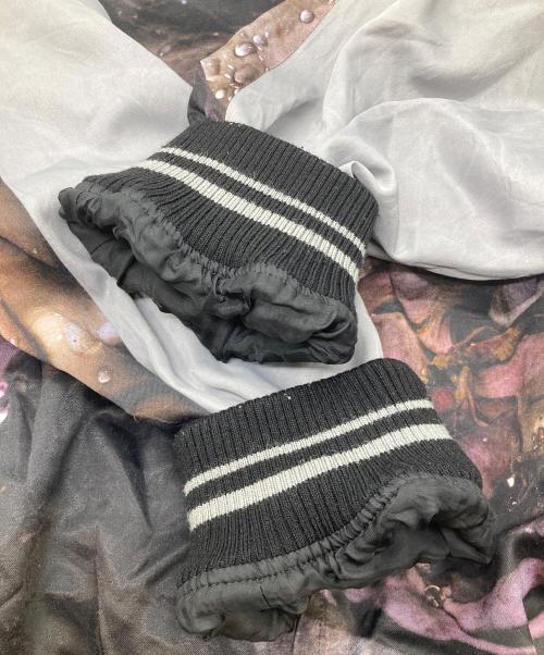 LAD MUSICIAN（ラッドミュージシャン）LAD MUSICIAN (ラッドミュージシャン) SATIN RAIN FLOWER BLOUSON（サテンレインフラワーブルゾン）　2122-354 ブラック サイズ:44の古着・服飾アイテム