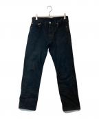 LEVI'Sリーバイス）の古着「後染めデニムパンツ　501 0165」｜ブラック