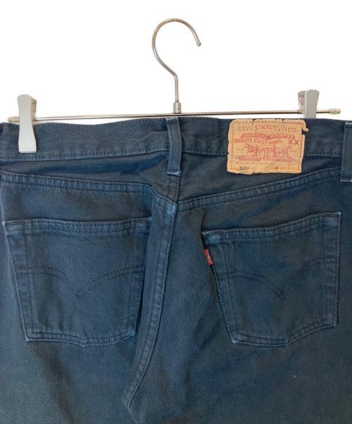 LEVI'S（リーバイス）LEVI'S (リーバイス) 後染めデニムパンツ　501 0165 ブラック サイズ:W30×L30の古着・服飾アイテム