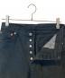 中古・古着 LEVI'S (リーバイス) 後染めデニムパンツ　501 0165 ブラック サイズ:W30×L30：8000円