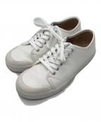 Spring courtスプリングコート）の古着「スプリングコート レザー スニーカー　シューズ」｜ホワイト