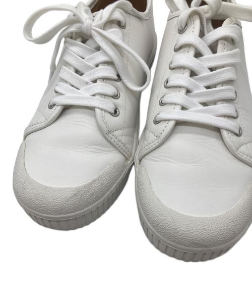 Spring court（スプリングコート）Spring court (スプリングコート) スプリングコート レザー スニーカー　シューズ ホワイト サイズ:37の古着・服飾アイテム