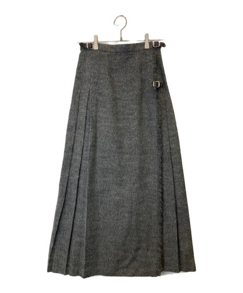 O'NEIL OF DUBLIN（オニールオブダブリン）O'NEIL OF DUBLIN (オニールオブダブリン) ラップスカート　1678-343-2847 グレー サイズ:F 36の古着・服飾アイテム