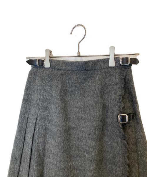 O'NEIL OF DUBLIN（オニールオブダブリン）O'NEIL OF DUBLIN (オニールオブダブリン) ラップスカート　1678-343-2847 グレー サイズ:F 36の古着・服飾アイテム