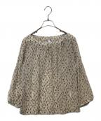 NOMBRE IMPAIRノンブルアンペール）の古着「ブラウス 01-1-06-227-0-1」｜ベージュ