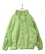 by H.バイエイチ）の古着「フーデッドジャケット」｜ライトグリーン