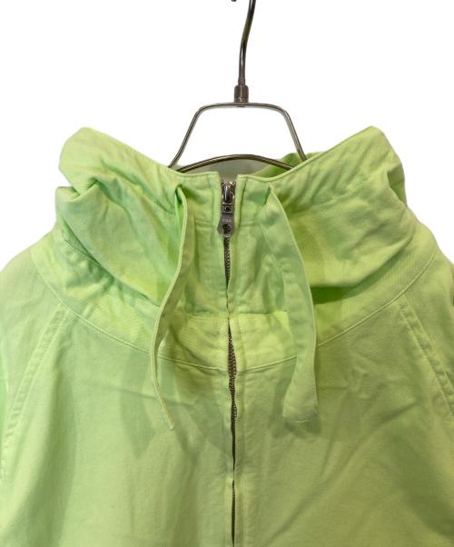 by H.（バイエイチ）by H. (バイエイチ) フーデッドジャケット ライトグリーン サイズ:3の古着・服飾アイテム