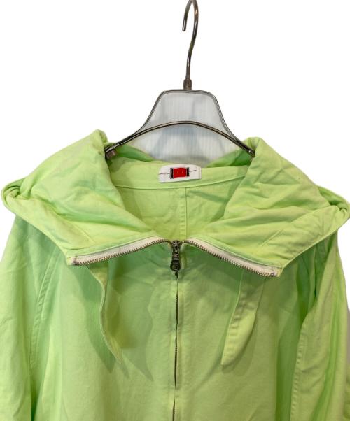 by H.（バイエイチ）by H. (バイエイチ) フーデッドジャケット ライトグリーン サイズ:3の古着・服飾アイテム