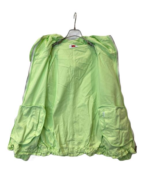 by H.（バイエイチ）by H. (バイエイチ) フーデッドジャケット ライトグリーン サイズ:3の古着・服飾アイテム