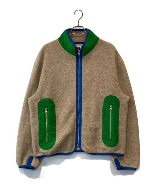 by H.（バイエイチ）by H. (バイエイチ) WOOL BOA BL ジャケット ボアジャケット ブルゾン ベージュ サイズ:3の古着・服飾アイテム