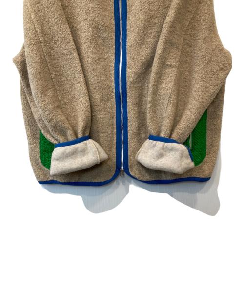 by H.（バイエイチ）by H. (バイエイチ) WOOL BOA BL ジャケット ボアジャケット ブルゾン ベージュ サイズ:3の古着・服飾アイテム