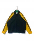 adidas×WALES BONNERアディダス×ウェールズボナー）の古着「Knit Track Jacket IB3261 ジャケット トラックジャケット ラグランスリーブジャケット」｜ブラック