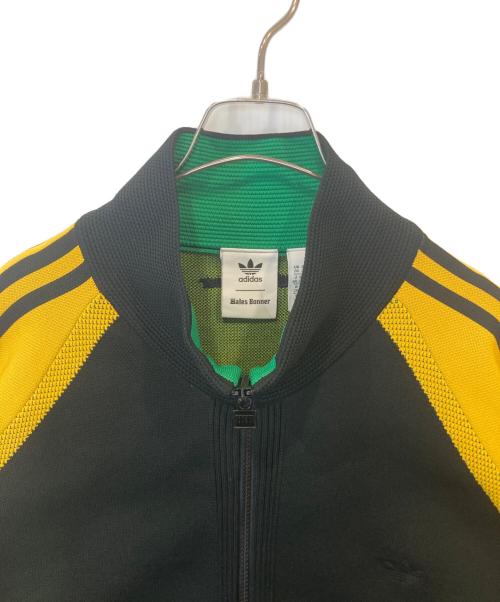 adidas（アディダス）adidas (アディダス) WALES BONNER (ウェールズボナー) Knit Track Jacket IB3261 ジャケット トラックジャケット ラグランスリーブジャケット ブラック サイズ:6XLの古着・服飾アイテム