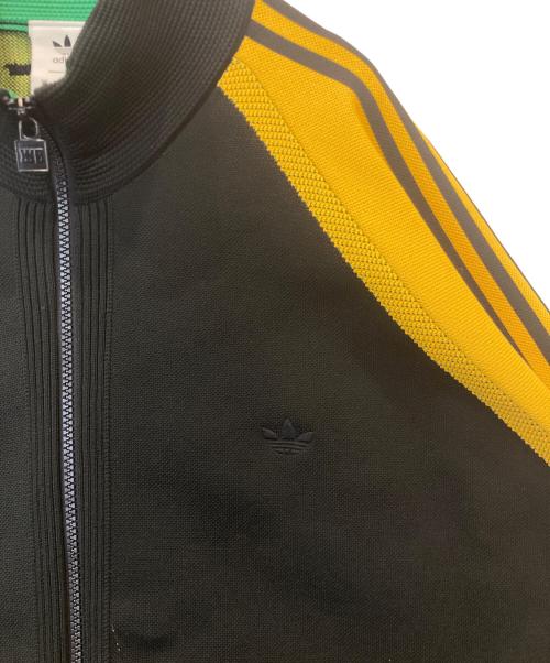 adidas（アディダス）adidas (アディダス) WALES BONNER (ウェールズボナー) Knit Track Jacket IB3261 ジャケット トラックジャケット ラグランスリーブジャケット ブラック サイズ:6XLの古着・服飾アイテム
