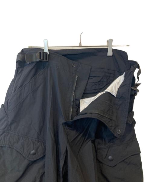 Wave of Sand（ウェーブオブサンド）wave of sand (ウェーブオブサンド) RAVI ナイロン パンツ WOS-RAVI-02 ブラック サイズ:2の古着・服飾アイテム