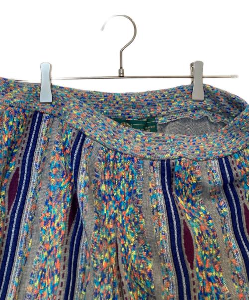 KNIT CREATOR HOUSE（ニット クリエイター ハウス）KNIT CREATOR HOUSE (ニット クリエイター ハウス) 3Dニットセットアップ グレー サイズ:Lの古着・服飾アイテム