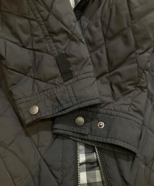 BURBERRY LONDON（バーバリーロンドン）BURBERRY LONDON (バーバリーロンドン) 裏地チェックキルティングダウンジャケット A1F87-810-09 ジャケット ブラック サイズ:LLの古着・服飾アイテム
