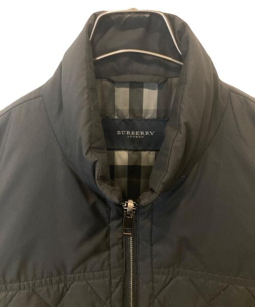 BURBERRY LONDON（バーバリーロンドン）BURBERRY LONDON (バーバリーロンドン) 裏地チェックキルティングダウンジャケット A1F87-810-09 ジャケット ブラック サイズ:LLの古着・服飾アイテム