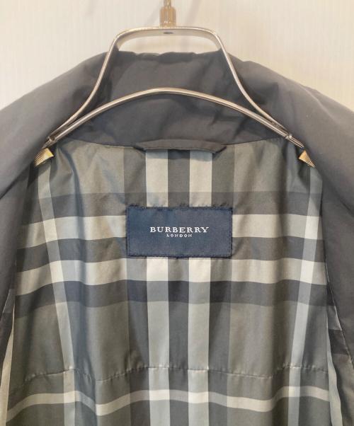 BURBERRY LONDON（バーバリーロンドン）BURBERRY LONDON (バーバリーロンドン) 裏地チェックキルティングダウンジャケット A1F87-810-09 ジャケット ブラック サイズ:LLの古着・服飾アイテム