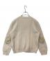 A.P.C. (アーペーセー) エルボーパッチコットンニット 1110221 ニット ベージュ サイズ:S：4000円