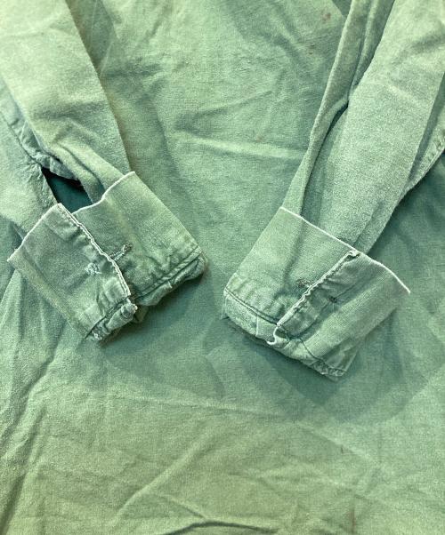 Swedish Military（スウェーデン ミリタリー）Swedish Military (スウェーデン ミリタリー) プルオーバーシャツ グリーン サイズ:39の古着・服飾アイテム