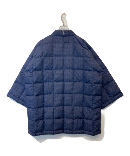 mont-bell（モンベル）mont-bell (モンベル) ダウン プリント ハンテン　1101570 ネイビー サイズ:Lの古着・服飾アイテム