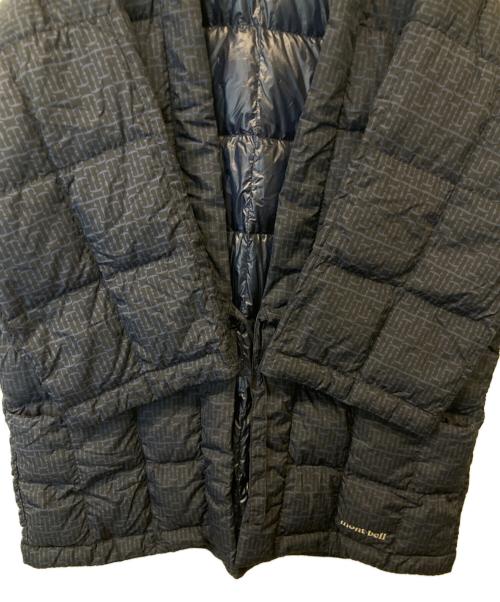 mont-bell（モンベル）mont-bell (モンベル) ダウン プリント ハンテン　1101570 ネイビー サイズ:Lの古着・服飾アイテム