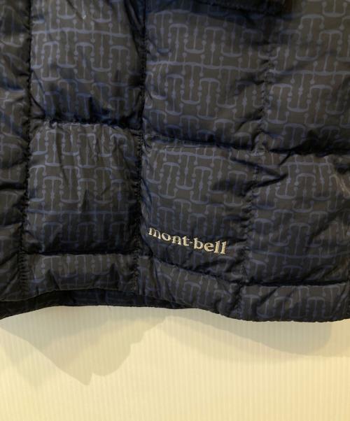 mont-bell（モンベル）mont-bell (モンベル) ダウン プリント ハンテン　1101570 ネイビー サイズ:Lの古着・服飾アイテム