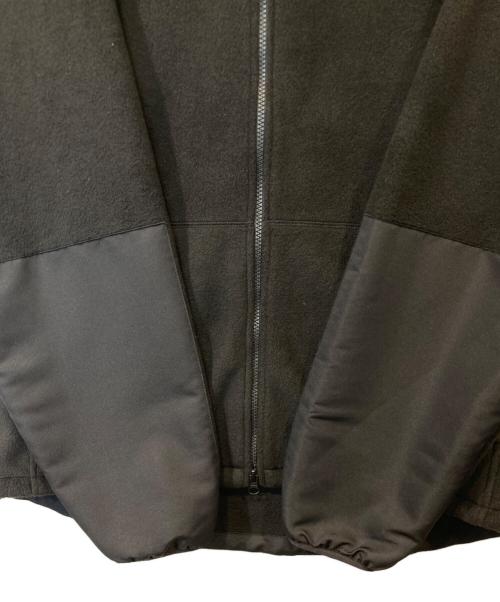 HYKE（ハイク）HYKE (ハイク) FLEECE JACKET / フリースジャケット 17541 ブラック サイズ:3 Largeの古着・服飾アイテム