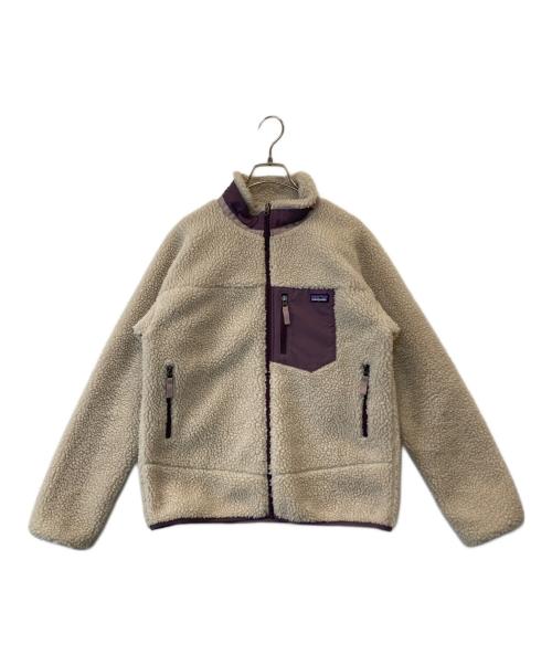 Patagonia（パタゴニア）Patagonia (パタゴニア) RETRO-X FLEECE JKT 65625 フリースジャケット ベージュ サイズ: XXL(キッズサイズ）の古着・服飾アイテム