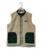 Patagoniaパタゴニア）の古着「Retro-X Vest 65618 ボアベスト」｜ベージュ