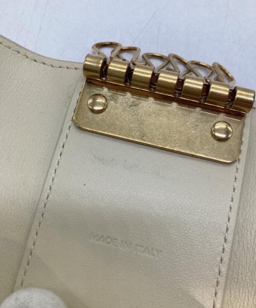 CELINE（セリーヌ）CELINE (セリーヌ) 6連キーケース U-LM-1263 ベージュの古着・服飾アイテム