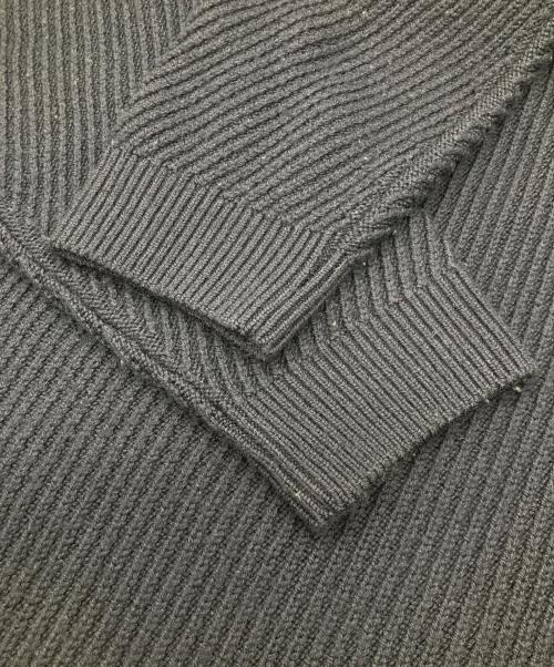 vainl archive（ヴァイナルアーカイブ）VAINL ARCHIVE (ヴァイナルアーカイブ) クルーネックニット/2219F 023 ネイビー サイズ:Mの古着・服飾アイテム