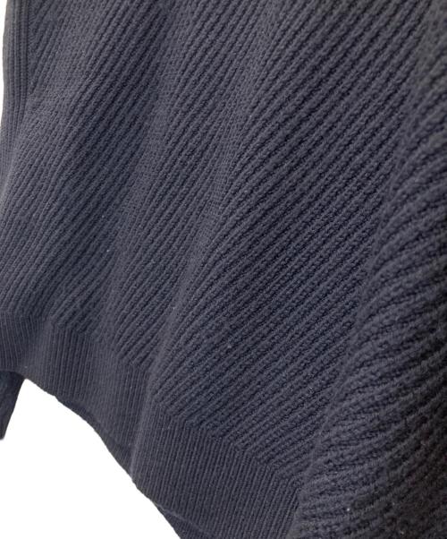 vainl archive（ヴァイナルアーカイブ）VAINL ARCHIVE (ヴァイナルアーカイブ) クルーネックニット/2219F 023 ネイビー サイズ:Mの古着・服飾アイテム