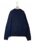 VAINL ARCHIVE (ヴァイナルアーカイブ) クルーネックニット/2219F 023 ネイビー サイズ:M：4000円