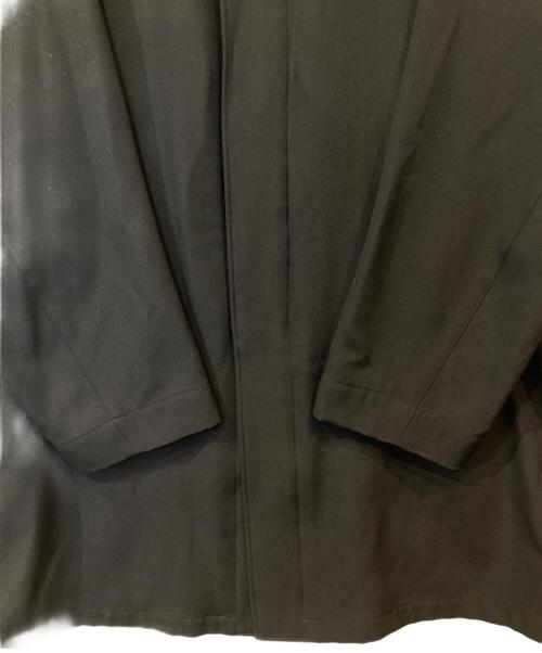 HUGEN（ユーゲン）HUGEN (ユーゲン) Albert Gabardine/ギャバジン オーバーコート/COAT019 ブラック サイズ:3の古着・服飾アイテム
