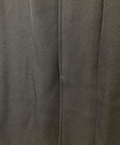 HUGEN（ユーゲン）HUGEN (ユーゲン) Albert Gabardine/ギャバジン オーバーコート/COAT019 ブラック サイズ:3の古着・服飾アイテム