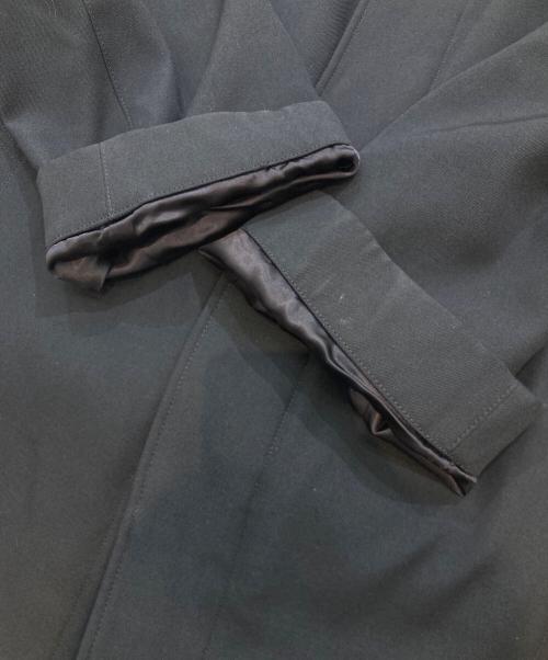 HUGEN（ユーゲン）HUGEN (ユーゲン) Albert Gabardine/ギャバジン オーバーコート/COAT019 ブラック サイズ:3の古着・服飾アイテム